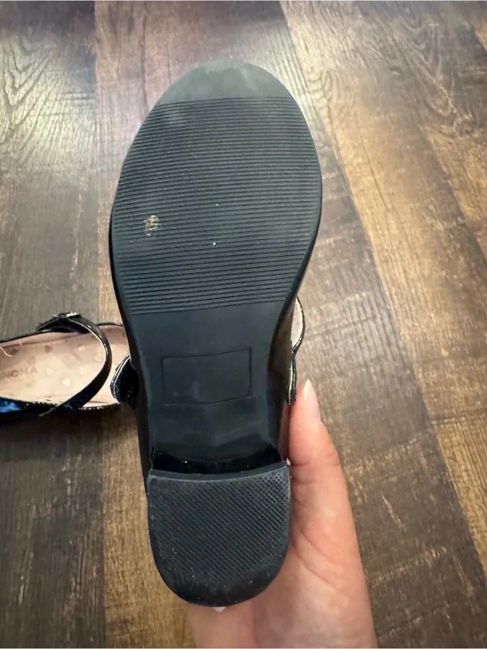 Sonoma Black Patent Mary Jane Girls Dress Shoes